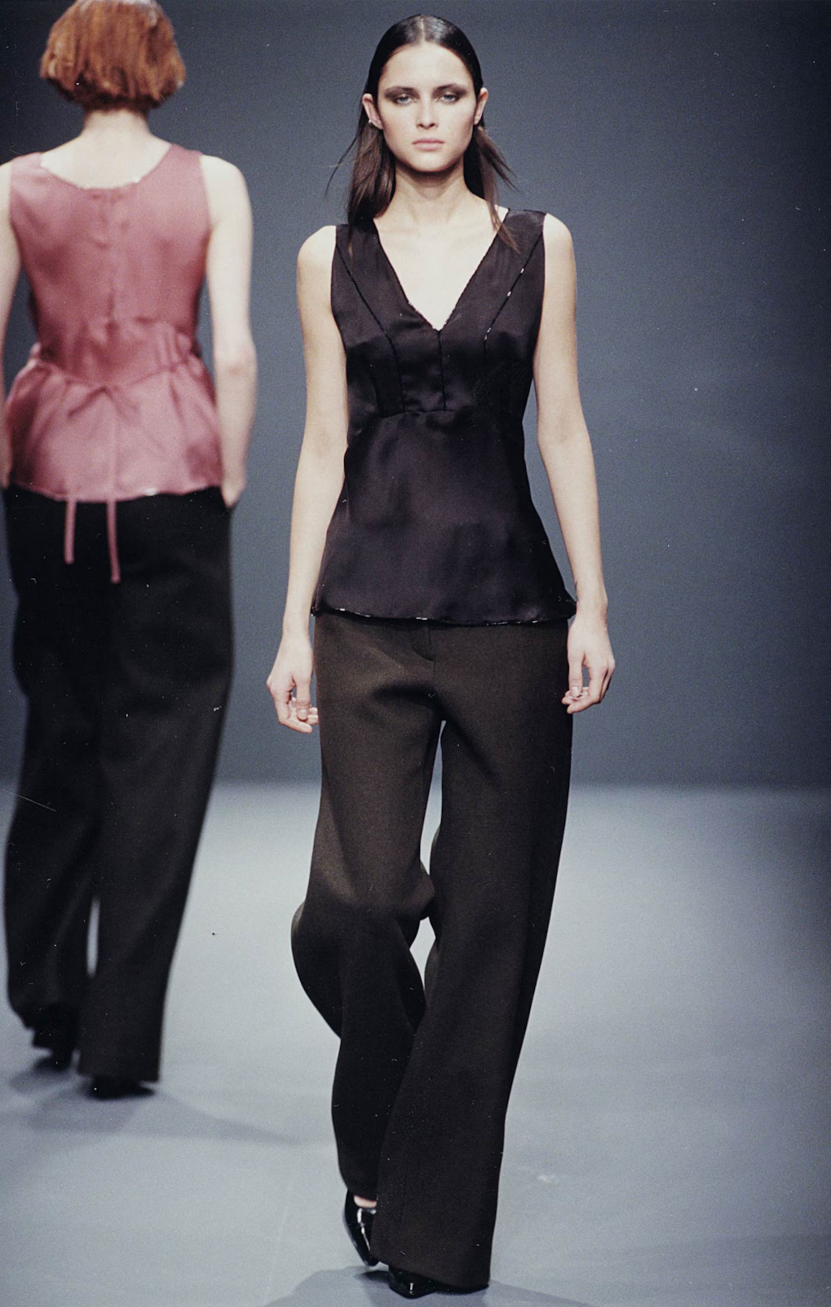 Prada FW1997 Silk Beaded Top (M)