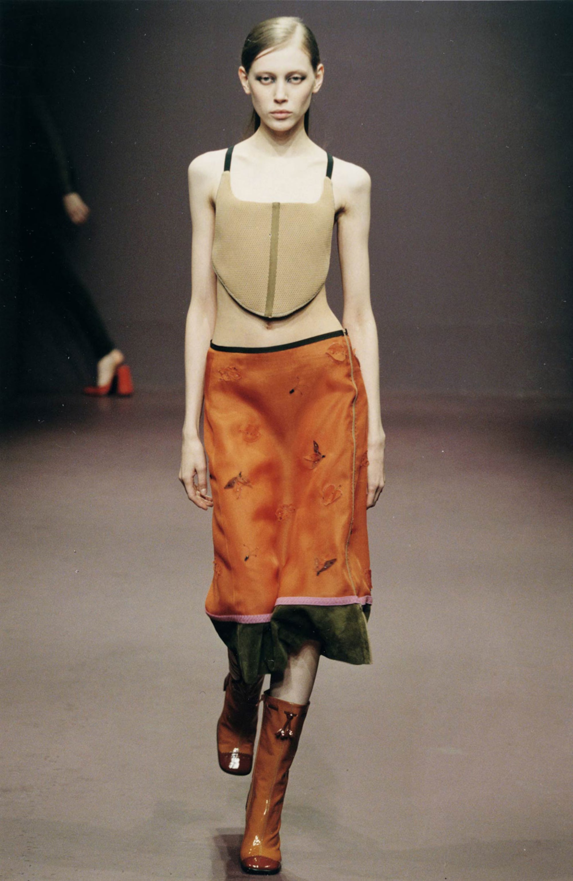 Prada FW1999 Leaf Skirt (XS)
