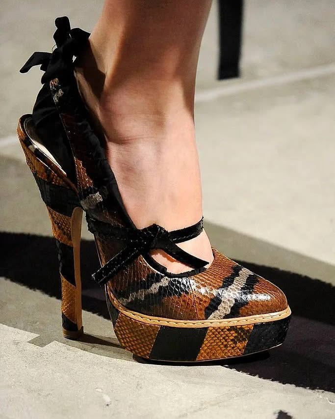Prada SS2009 Python Platform Mules (37)