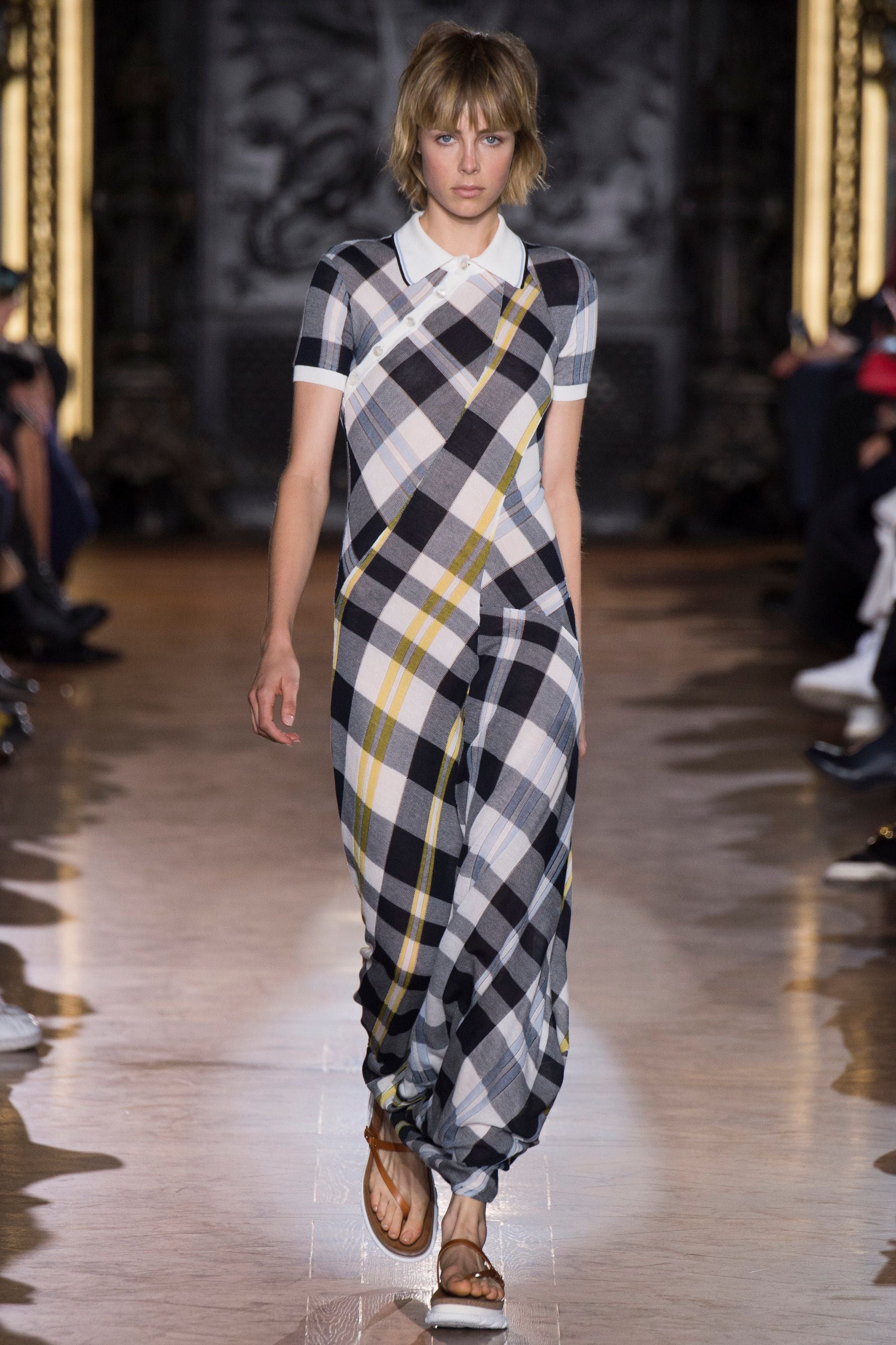 Stella McCartney SS2016 Plaid Midi Dress (XS)