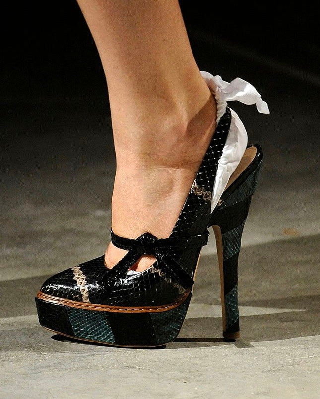 Prada SS2009 Python Platform Heels (37)